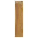 spejlskab 60x10x40 cm massivt teaktræ