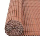 havehegn 90x400 cm dobbeltsidet brun