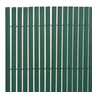 dobbeltsidet havehegn 110x300 cm grøn