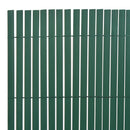 havehegn 110x400 cm dobbeltsidet grøn