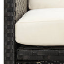 havestole 4 stk. polyrattan sort