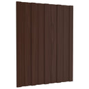 Tagpanel 36 pcs Brun 60 x 45 cm Galvaniseret stål