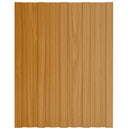 Tagpanel 12 pcs Naturfarvet 60 x 45 cm Galvaniseret stål