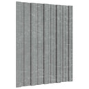 Tagpanel 36 pcs Sølv 60 x 45 cm Galvaniseret stål