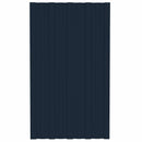 Tagpanel 36 pcs Antracit 80 x 45 cm Galvaniseret stål