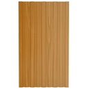 Tagpanel 36 pcs Naturfarvet 80 x 45 cm Galvaniseret stål