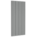 Tagpanel 36 pcs Grå 100 x 45 cm Galvaniseret stål