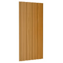 Tagpanel 36 pcs Naturfarvet 100 x 45 cm Galvaniseret stål