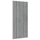 Tagpanel 12 pcs Sølv 100 x 45 cm Galvaniseret stål