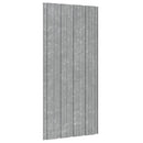 Tagpanel 12 pcs Sølv 100 x 45 cm Galvaniseret stål