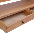 tv-skab 115x30x40 cm massivt mahognitræ