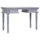 skrivebord 115x50x78 cm massivt mahognitræ