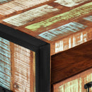 sofabord 100x50x41 cm massivt genbrugstræ