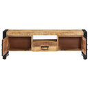 tv-bord 120x30x40 cm massivt mangotræ