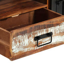 tv-bord 120x30x40 cm massivt genbrugstræ