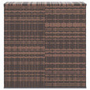 hyndeboks 100x49x103,5 cm polyrattan brun
