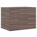 hyndeboks 145x100x103 cm polyrattan brun