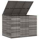 hyndeboks 145x100x103 cm polyrattan grå