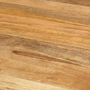 spisebord Ø110x78 cm massivt mangotræ og stål