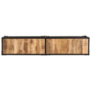 tv-bord 150x30x41 cm massivt mangotræ