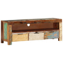 tv-skab 110x30x40 cm massivt genbrugstræ