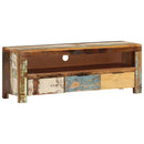 tv-skab 110x30x40 cm massivt genbrugstræ