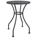 havebord Ø60x72 cm strækmetalnet antracitgrå
