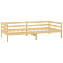 daybed med madras 90x200 cm massivt fyrretræ