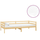 daybed med madras 90x200 cm massivt fyrretræ