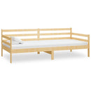daybed med madras 90x200 cm massivt fyrretræ