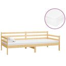daybed med madras 90x200 cm massivt fyrretræ