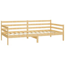 daybed med madras 90x200 cm massivt fyrretræ