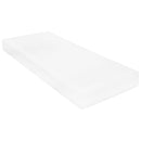 daybed med madras 90x200 cm massivt fyrretræ grå