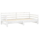 daybed med udtræk 2x(90x200) cm massivt fyrretræ