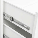industriel kommode 78x40x93 cm metal hvid
