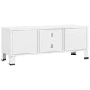 industrielt tv-skab 105x35x42 cm hvid