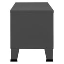 industrielt tv-skab 105x35x42 cm antracitgrå