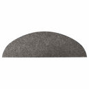 selvklæbende trappemåtter 15 stk. 56x17x3 cm grå