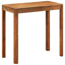 barbord 110x55x106 cm massivt akacietræ med honningfinish