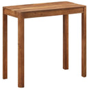 barbord 110x55x106 cm massivt akacietræ med honningfinish