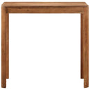 barbord 110x55x106 cm massivt akacietræ med honningfinish
