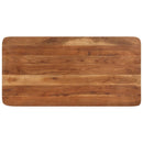 barbord 110x55x106 cm massivt akacietræ med honningfinish