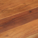 barbord 110x55x106 cm massivt akacietræ med honningfinish