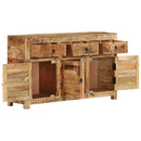 skænk 110x30x65 cm massivt mangotræ