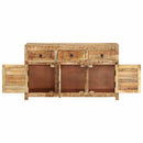 skænk 110x30x65 cm massivt mangotræ