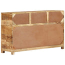 skænk 110x30x65 cm massivt mangotræ