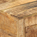 skænk 110x30x65 cm massivt mangotræ