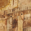 skænk 110x30x65 cm massivt mangotræ