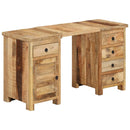 skrivebord 140x50x77 cm massivt mangotræ