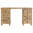 skrivebord 140x50x77 cm massivt mangotræ
